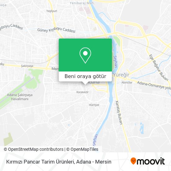 Kırmızı Pancar Tarim Ürünleri harita