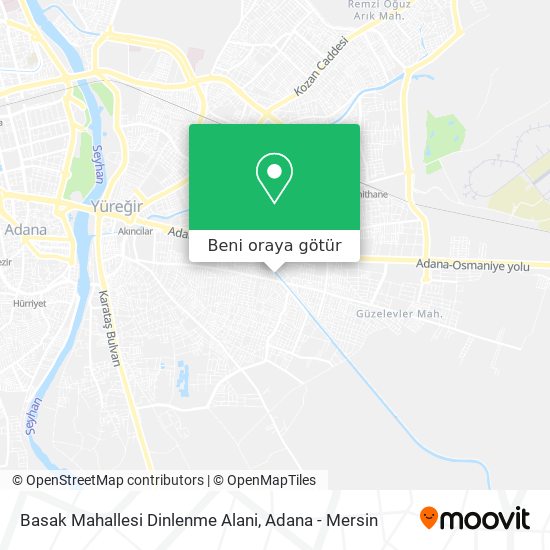 Basak Mahallesi Dinlenme Alani harita