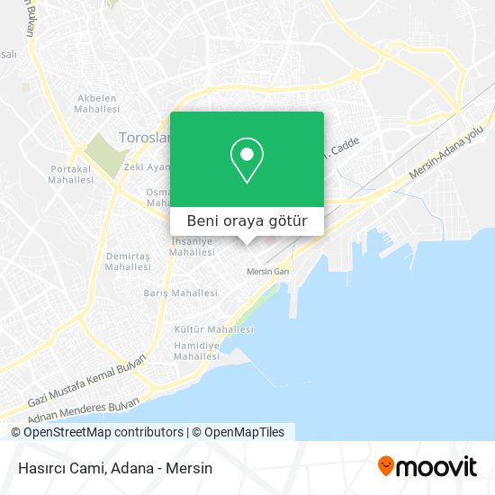 Hasırcı Cami harita