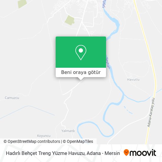 Hadırlı Behçet Treng Yüzme Havuzu harita