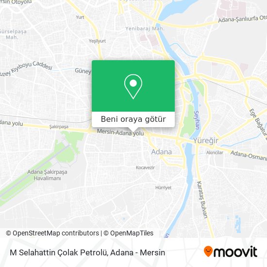 M Selahattin Çolak Petrolü harita