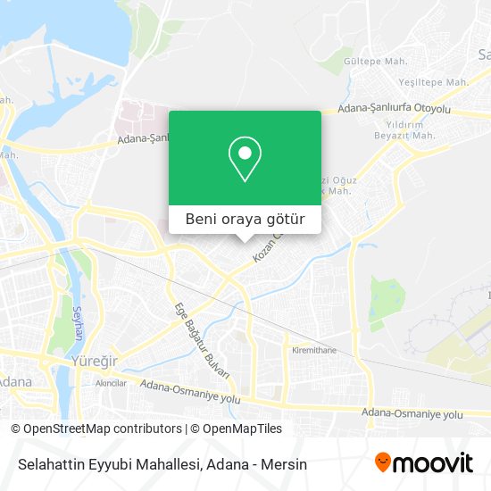 Selahattin Eyyubi Mahallesi harita