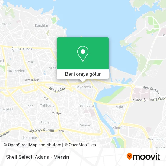 Shell Select harita
