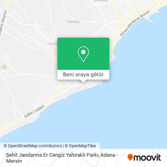 Şehit Jandarma Er Cengiz Yaltıraklı Parkı harita