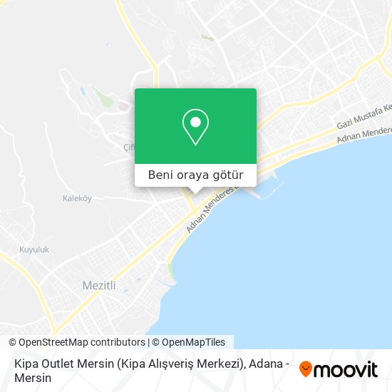 Kipa Outlet Mersin (Kipa Alışveriş Merkezi) harita