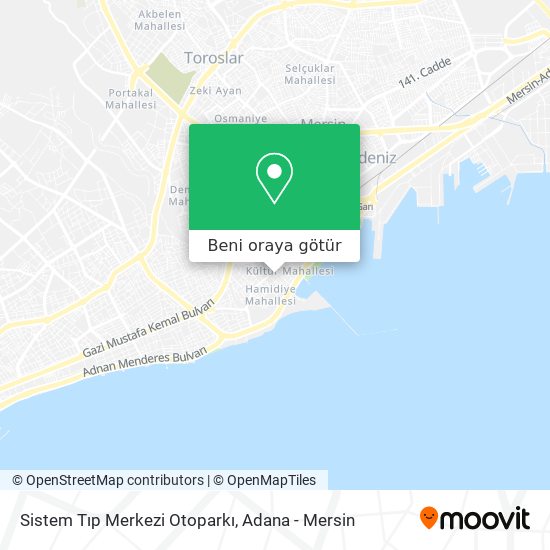 Sistem Tıp Merkezi Otoparkı harita