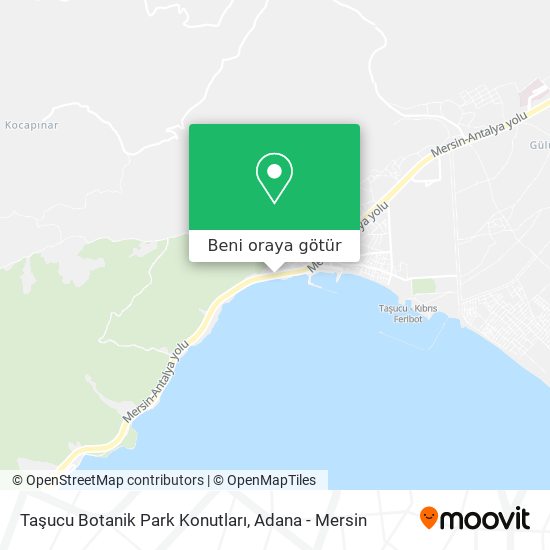 Taşucu Botanik Park Konutları harita