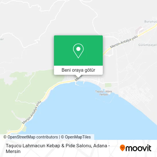 Taşucu Lahmacun Kebap & Pide Salonu harita
