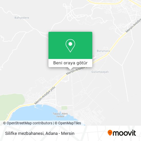 Silifke mezbahanesi harita
