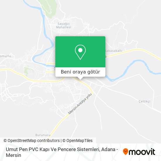 Umut Pen PVC Kapı Ve Pencere Sistemleri harita