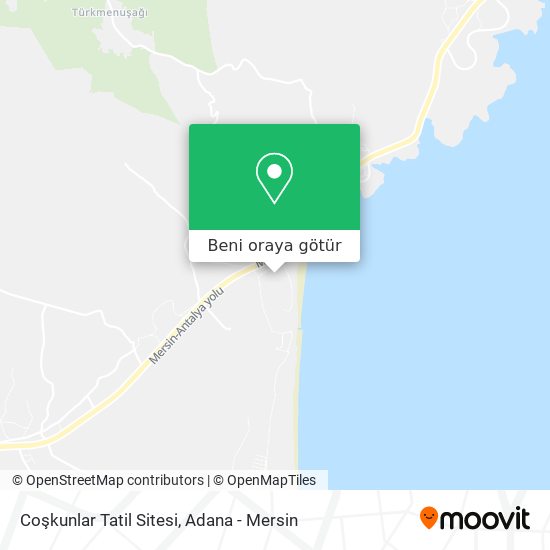 Coşkunlar Tatil Sitesi harita