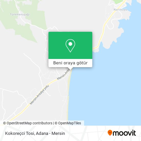 Kokoreçci Tosi harita