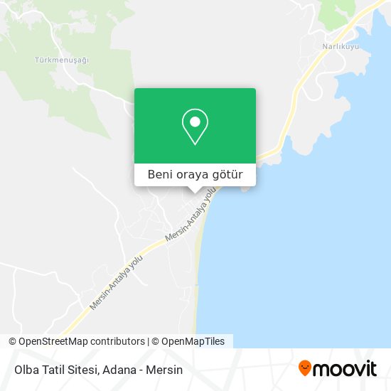 Olba Tatil Sitesi harita