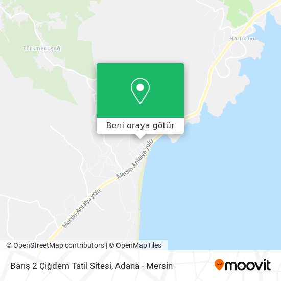 Barış 2 Çiğdem Tatil Sitesi harita