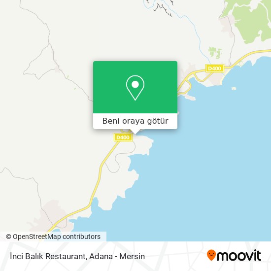 İnci Balık Restaurant harita