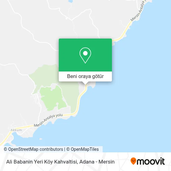 Ali Babanin Yeri Köy Kahvaltisi harita