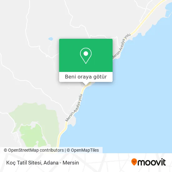 Koç Tatil Sitesi harita