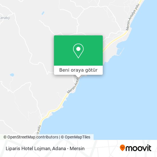 Liparis Hotel Lojman harita