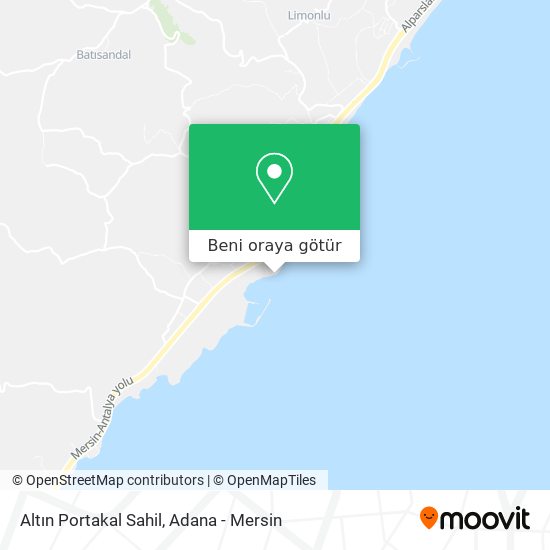 Altın Portakal Sahil harita