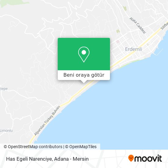 Has Egeli Narenciye harita