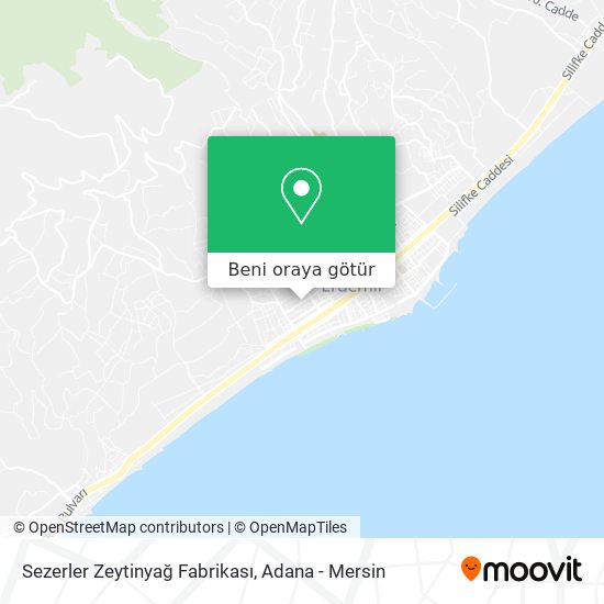 Sezerler Zeytinyağ Fabrikası harita