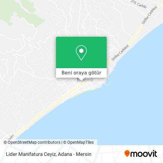 Lider Manifatura Ceyiz harita