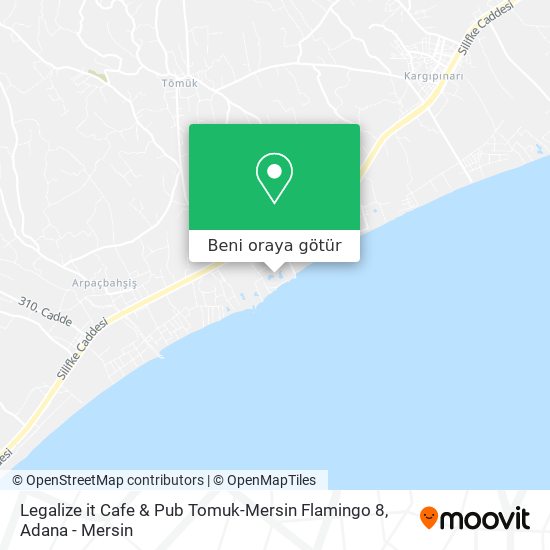 Legalize it Cafe & Pub Tomuk-Mersin Flamingo 8 harita