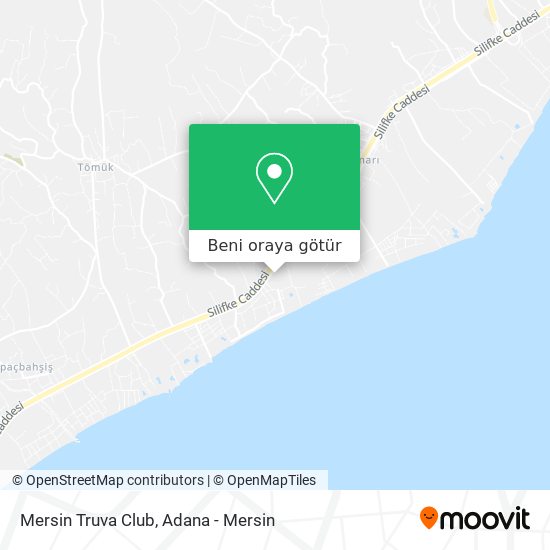 Mersin Truva Club harita