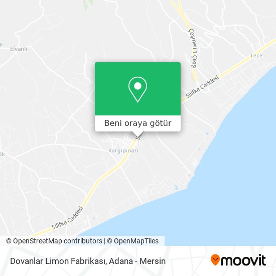 Dovanlar Limon Fabrikası harita
