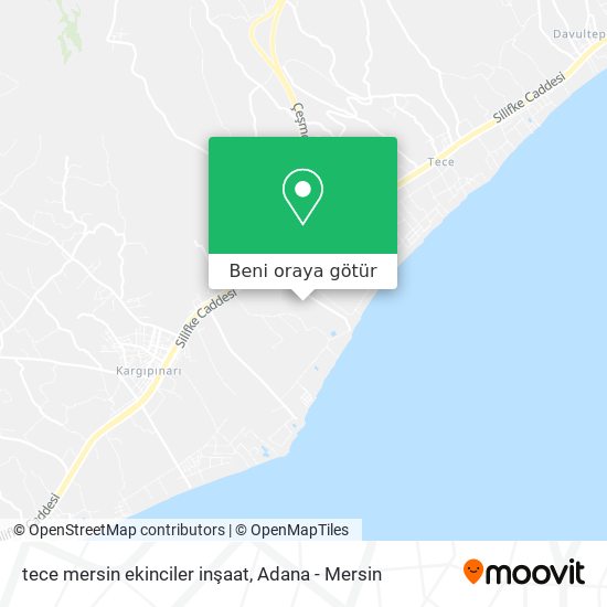 tece mersin ekinciler inşaat harita