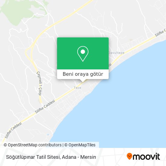 Söğütlüpınar Tatil Sitesi harita