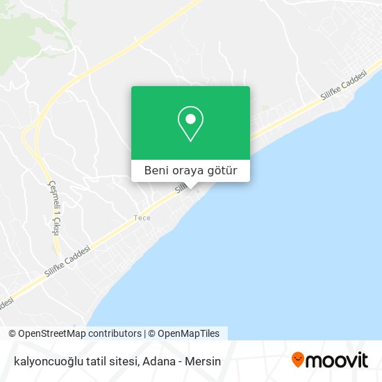 kalyoncuoğlu tatil sitesi harita