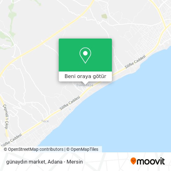 günaydın market harita