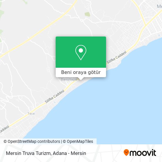 Mersin Truva  Turizm harita