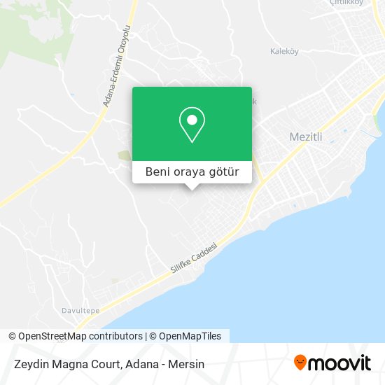 Zeydin Magna Court harita