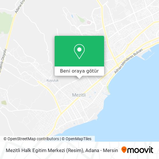 Mezitli Halk Egitim Merkezi (Resim) harita