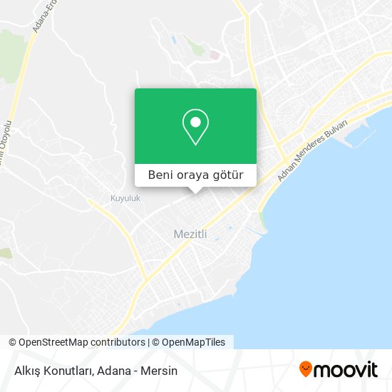 Alkış Konutları harita