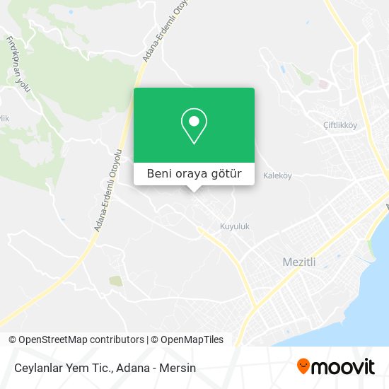 Ceylanlar Yem Tic. harita
