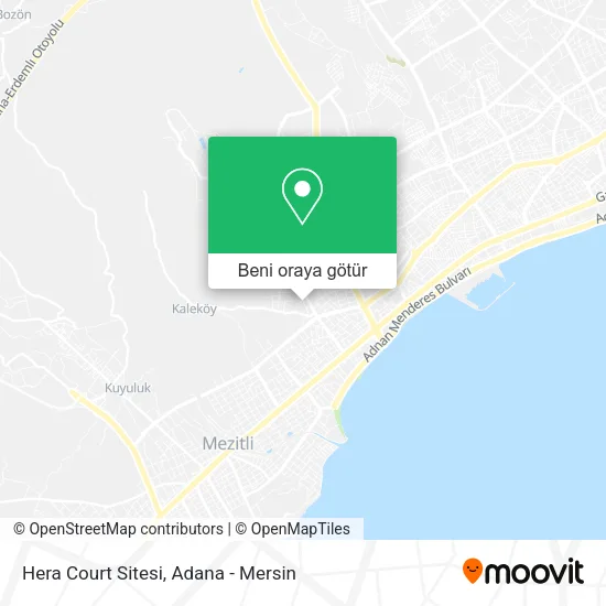 Hera Court Sitesi harita