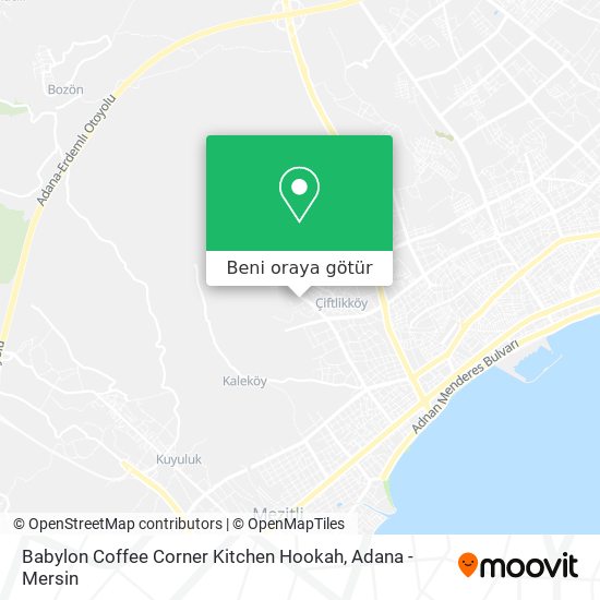 Babylon Coffee Corner Kitchen Hookah harita