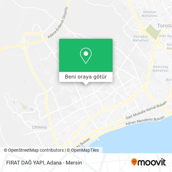 FIRAT DAĞ YAPI harita