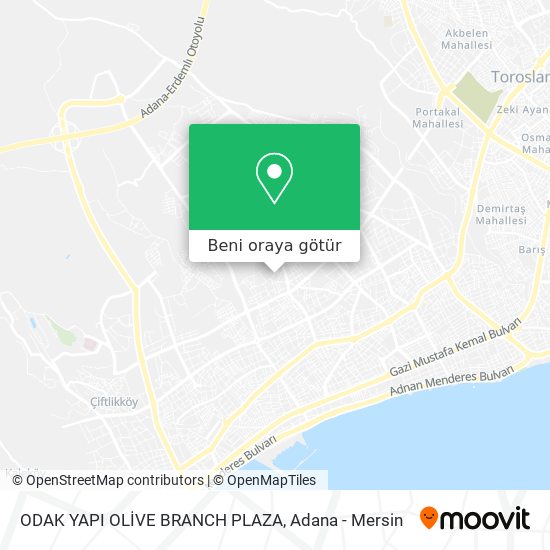 ODAK YAPI OLİVE BRANCH PLAZA harita
