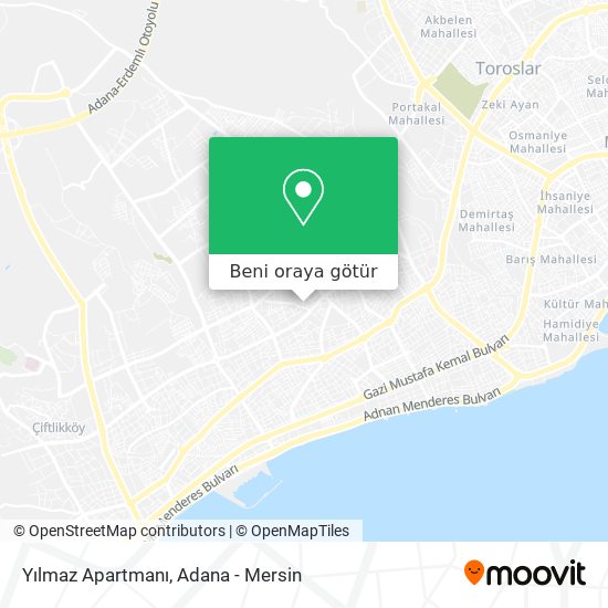 Yılmaz Apartmanı harita
