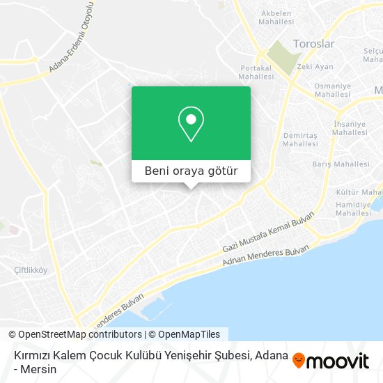 Kırmızı Kalem Çocuk Kulübü Yenişehir Şubesi harita