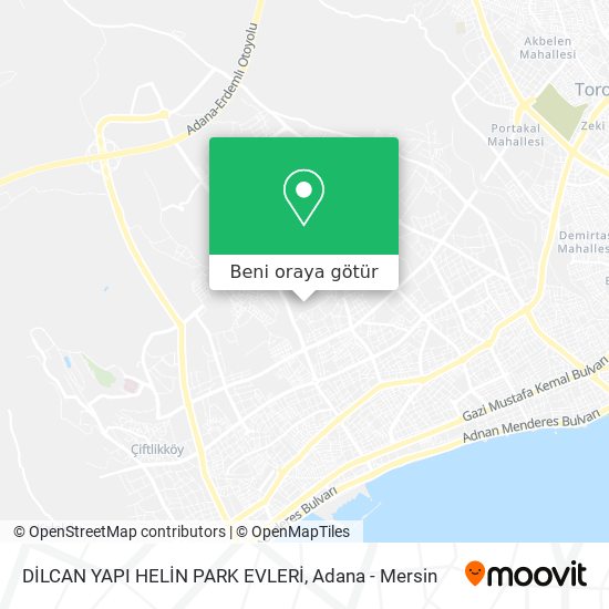 DİLCAN YAPI HELİN PARK EVLERİ harita