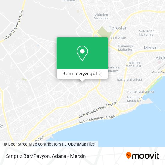 Striptiz Bar/Pavyon harita