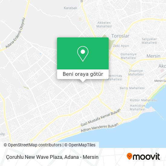 Çoruhlu New Wave Plaza harita
