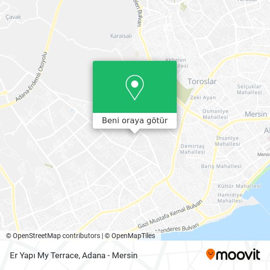 Er Yapı My Terrace harita