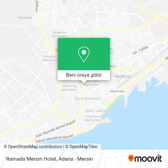 Ramada Mersin Hotel harita