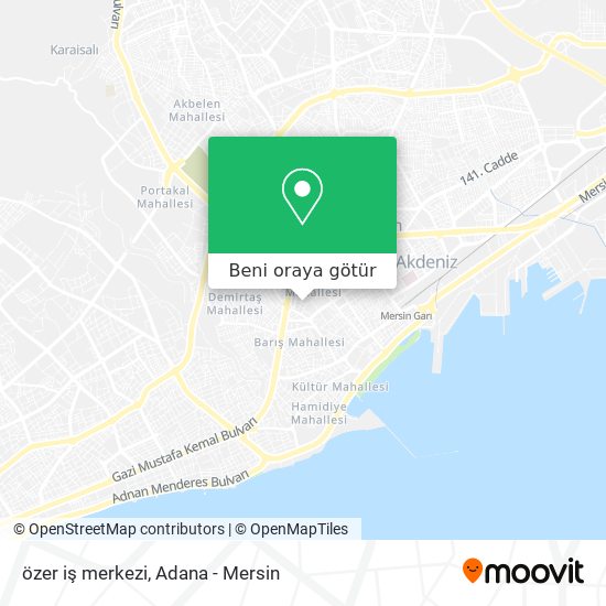 özer iş merkezi harita